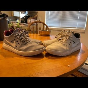 2 pairs of Nyjah Huston skate shoes size 10